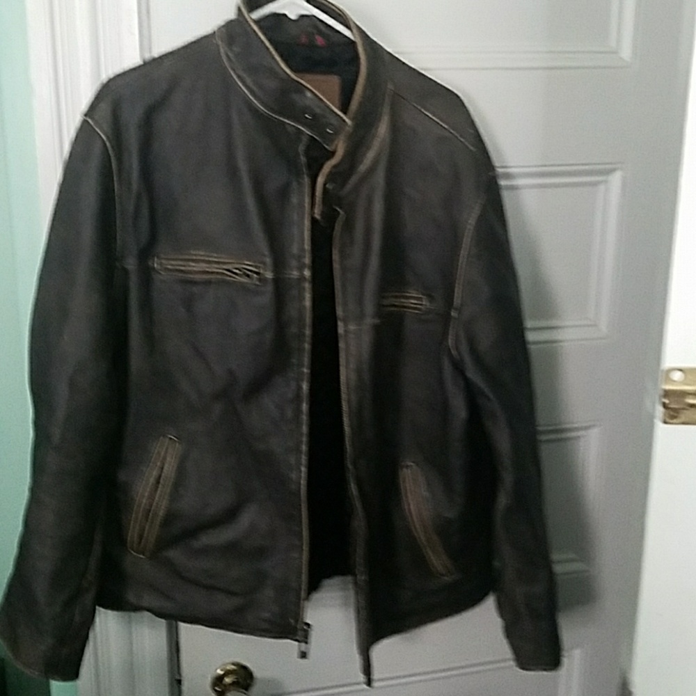 Guess leather jacket